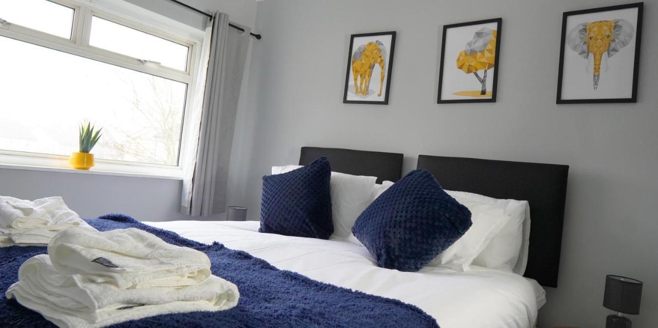 Portobello House - Four Bedroom House Perfect For Contractors - Sleeps 6 - Free Parking Wolverhampton Ngoại thất bức ảnh
